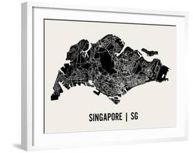 Singapore-Mr City Printing-Framed Art Print