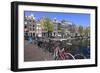 Singel Canal, Amsterdam, Netherlands, Europe-Amanda Hall-Framed Photographic Print