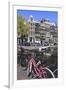 Singel Canal, Amsterdam, Netherlands, Europe-Amanda Hall-Framed Photographic Print