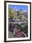 Singel Canal, Amsterdam, Netherlands, Europe-Amanda Hall-Framed Photographic Print