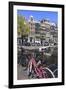 Singel Canal, Amsterdam, Netherlands, Europe-Amanda Hall-Framed Photographic Print