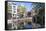 Singel Canal, Amsterdam, Netherlands, Europe-Amanda Hall-Framed Stretched Canvas