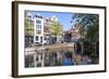 Singel Canal, Amsterdam, Netherlands, Europe-Amanda Hall-Framed Photographic Print