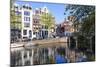 Singel Canal, Amsterdam, Netherlands, Europe-Amanda Hall-Mounted Photographic Print
