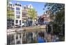 Singel Canal, Amsterdam, Netherlands, Europe-Amanda Hall-Mounted Photographic Print