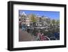 Singel Canal, Amsterdam, Netherlands, Europe-Amanda Hall-Framed Photographic Print