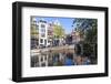 Singel Canal, Amsterdam, Netherlands, Europe-Amanda Hall-Framed Photographic Print