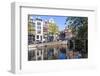 Singel Canal, Amsterdam, Netherlands, Europe-Amanda Hall-Framed Photographic Print