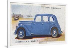 Singer 12 Hp Saloon-null-Framed Art Print