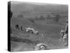 Singer 2-seater sports competing in the MG Car Club Rushmere Hillclimb, Shropshire, 1935-Bill Brunell-Stretched Canvas