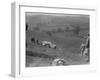 Singer 2-seater sports competing in the MG Car Club Rushmere Hillclimb, Shropshire, 1935-Bill Brunell-Framed Photographic Print