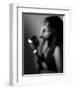 Singer 3 BW-John Gusky-Framed Photographic Print