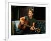 Singer/Actor Kris Kristofferson Playing the Guitar-null-Framed Photographic Print