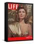 Singer Actress Julie London, February 18, 1957-Leonard Mccombe-Framed Stretched Canvas