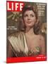 Singer Actress Julie London, February 18, 1957-Leonard Mccombe-Mounted Photographic Print