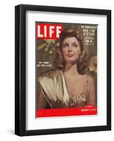 Singer Actress Julie London, February 18, 1957-Leonard Mccombe-Framed Photographic Print