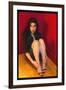 Singer Amy Winehouse Will Appear on the Brit's Nominations Show and is Tipped to Win Award-null-Framed Photographic Print