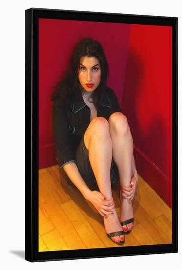 Singer Amy Winehouse Will Appear on the Brit's Nominations Show and is Tipped to Win Award-null-Framed Stretched Canvas