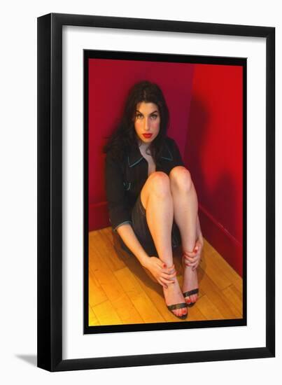 Singer Amy Winehouse Will Appear on the Brit's Nominations Show and is Tipped to Win Award-null-Framed Photographic Print