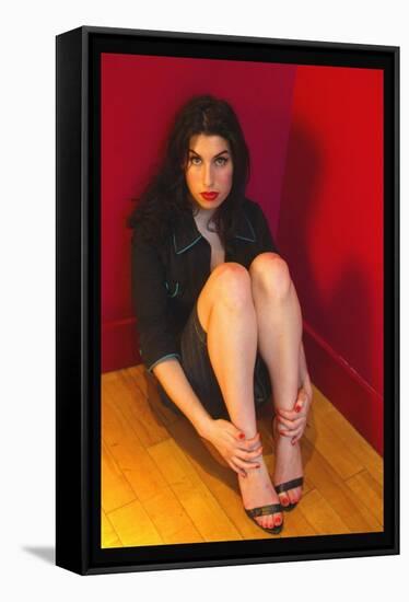 Singer Amy Winehouse Will Appear on the Brit's Nominations Show and is Tipped to Win Award-null-Framed Stretched Canvas