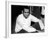 Singer and Actor Paul Robeson Sitting and Resting Arms on Knees. Circa 1940-Alfred Eisenstaedt-Framed Premium Photographic Print