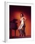 Singer and Actress Dorothy Dandridge Posing by a Piano-Ed Clark-Framed Premium Photographic Print