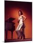 Singer and Actress Dorothy Dandridge Posing by a Piano-Ed Clark-Mounted Premium Photographic Print