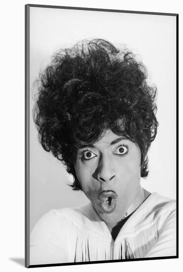 Singer and Musician Little Richard Posing in Mod Fringed Shirt, 1971-Ralph Morse-Mounted Photographic Print