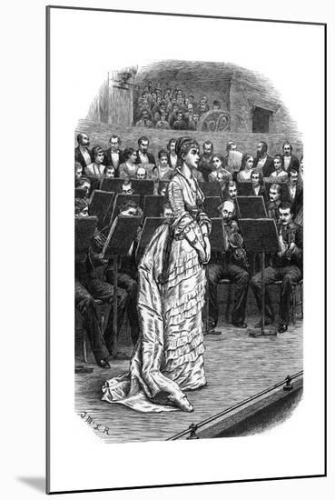 Singer and Orchestra, 1871-J. Mc L. Ralston-Mounted Giclee Print