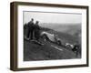 Singer and Riley Imp of B Bira competing in the MG Car Club Rushmere Hillclimb, Shropshire, 1935-Bill Brunell-Framed Photographic Print