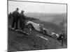 Singer and Riley Imp of B Bira competing in the MG Car Club Rushmere Hillclimb, Shropshire, 1935-Bill Brunell-Mounted Photographic Print