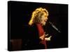 Singer and Songwriter Carole King Performing-Marion Curtis-Stretched Canvas