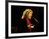 Singer and Songwriter Carole King Performing-Marion Curtis-Framed Premium Photographic Print