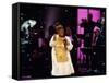 Singer Aretha Franklin Performing at Vh1 Divas Live-Marion Curtis-Framed Stretched Canvas
