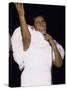 Singer Aretha Franklin Performing-David Mcgough-Stretched Canvas