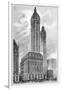 Singer Building, 1911-Moses King-Framed Art Print