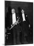 Singer Cab Calloway Standing on Stage with Composer W. C. Handy-Hansel Mieth-Mounted Premium Photographic Print
