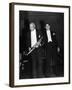 Singer Cab Calloway Standing on Stage with Composer W. C. Handy-Hansel Mieth-Framed Premium Photographic Print