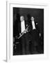 Singer Cab Calloway Standing on Stage with Composer W. C. Handy-Hansel Mieth-Framed Premium Photographic Print