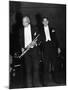 Singer Cab Calloway Standing on Stage with Composer W. C. Handy-Hansel Mieth-Mounted Premium Photographic Print