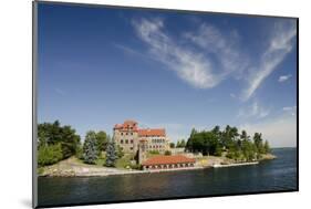 Singer Castle, 'American Narrows', St. Lawrence Seaway, Thousand Islands, New York, USA-Cindy Miller Hopkins-Mounted Photographic Print