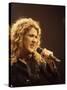 Singer Celine Dion Performing-Dave Allocca-Stretched Canvas