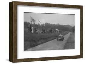 Singer competing in the Shelsley Walsh Hillclimb, Worcestershire, 1935-Bill Brunell-Framed Photographic Print