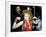 Singer Cyndi Lauper Flexing Her Muscles-Ann Clifford-Framed Premium Photographic Print