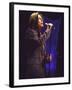 Singer David Bowie Performing-Dave Allocca-Framed Premium Photographic Print