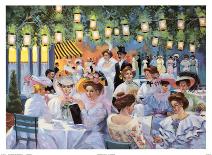 Evening At the Savoy-Singer-Mounted Art Print