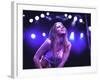 Singer Fiona Apple Performing-Dave Allocca-Framed Premium Photographic Print