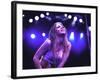 Singer Fiona Apple Performing-Dave Allocca-Framed Premium Photographic Print