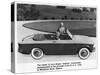 Singer Gazelle Convertible, Woodcote Park, Epsom, Surrey, C1956-C1963-null-Stretched Canvas