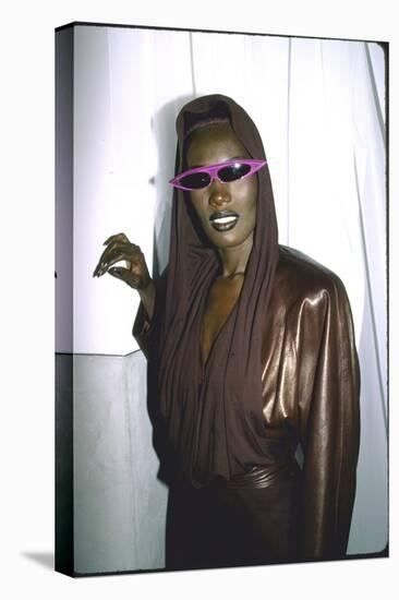 Singer Grace Jones-Ann Clifford-Stretched Canvas